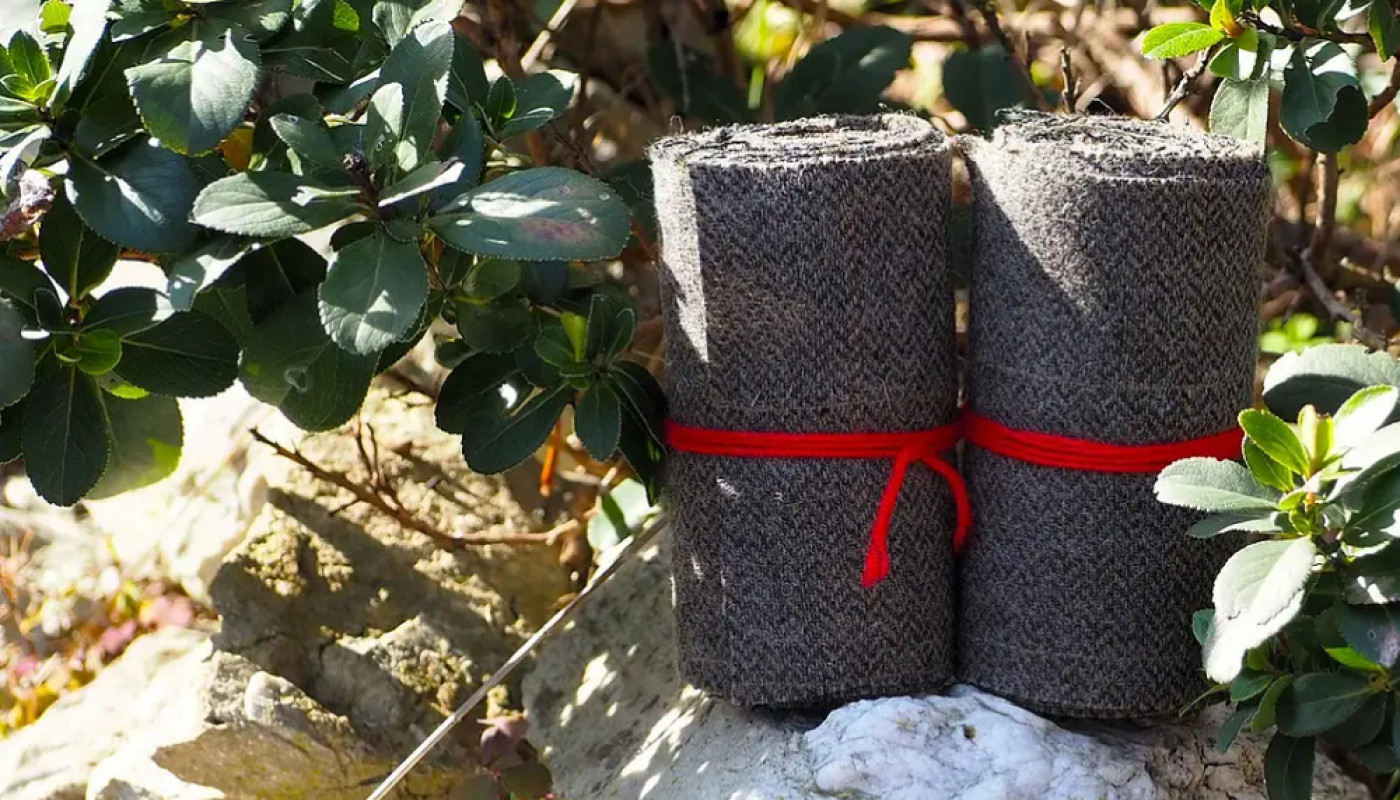 Besoin de bandes molletières ? Celles de Through History sont en 100% laine !